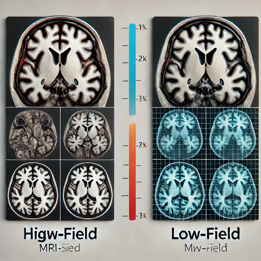 Phantom low-field data